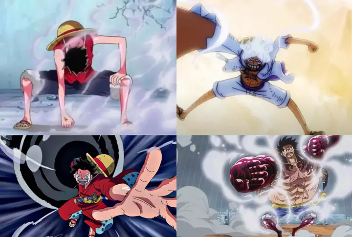 What are all amazing Luffy’s Gears in One Piece?