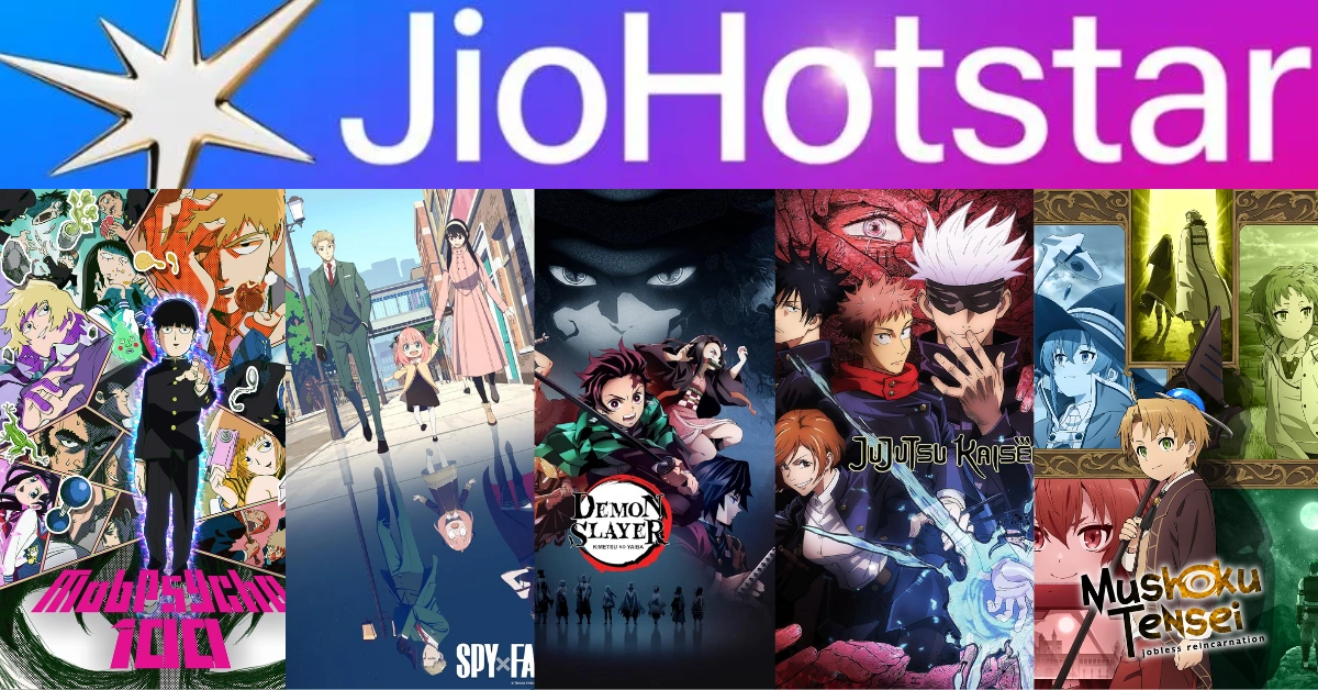 Five Best JioHotstar Anime To Watch
