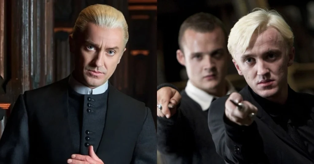 Tom Felton still Draco Malfoy in Harry Potter Cursed Child