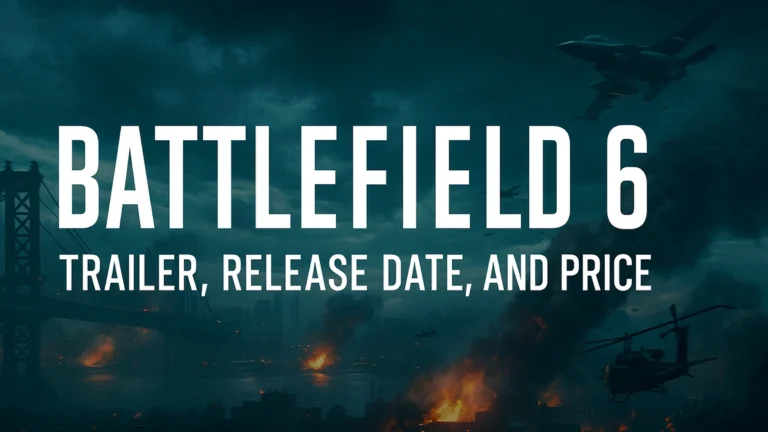 Battle Field 6 Trailer Release Date