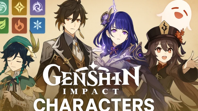 Genshin Impact Characters