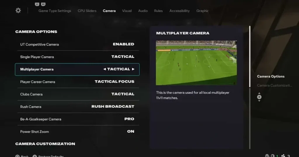 Best Camera Settings in EA FC 26 and Best FC 26 gameplay Setting