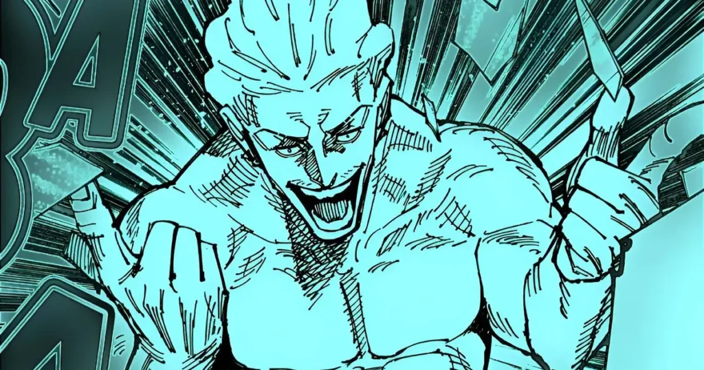 Kinji Hakari as seen in the manga (Image via Shueisha)