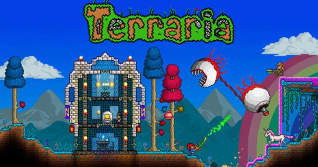 Image showing the Terraria Game. Image Credit: Re-Logic