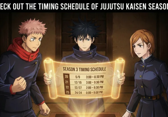 Jujutsu Kaisen Season 3 Release Timing In india and US
