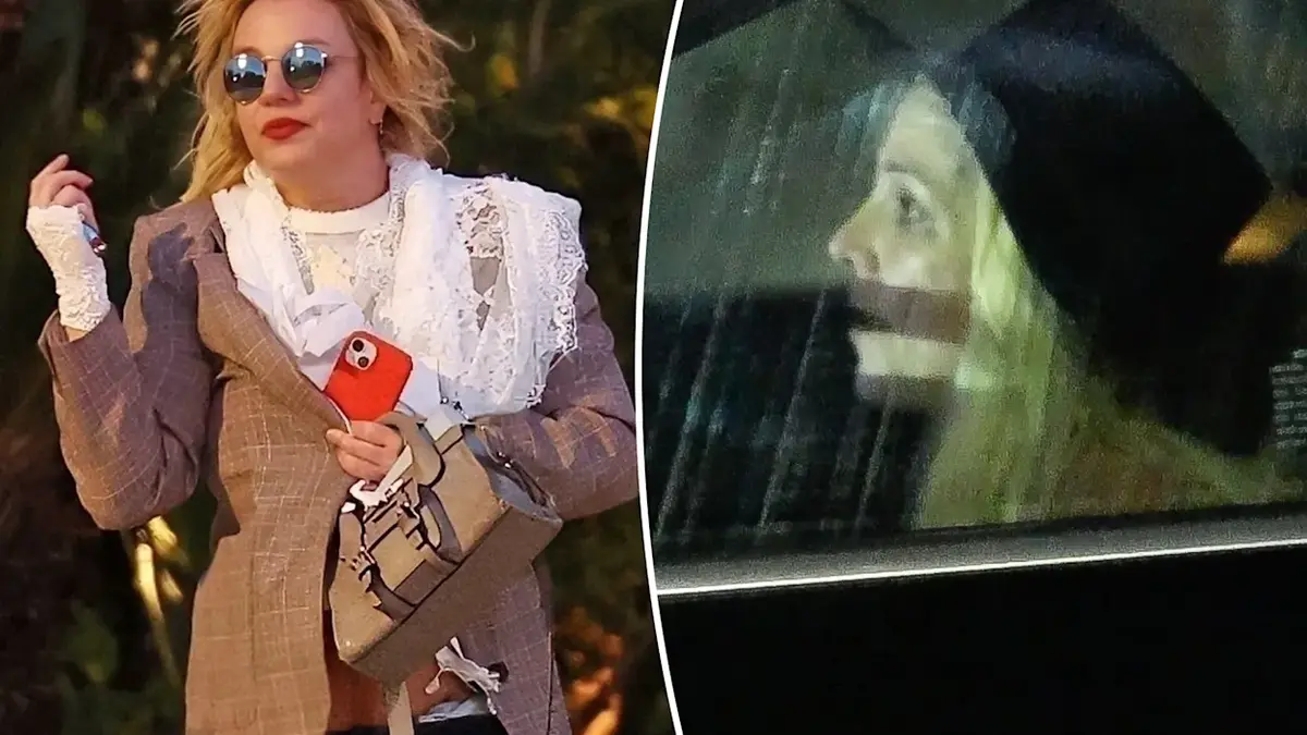 Britney Spears DUI Arrest 2026 police car