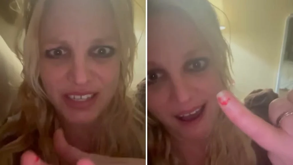 Britney Spears recent selfie after DUI Arrest 2026