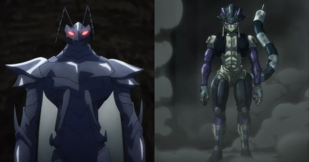 Ant King (Solo Leveling) vs Meruem (Hunter x Hunter) side-by-side comparison
