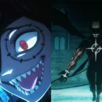 Comparison of Megicula and Lucifero from Black Clover Season 2.