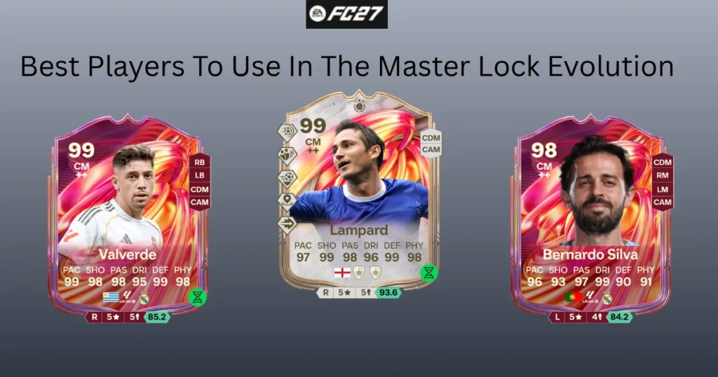 Best Players to use in FC 26 The Master Lock Evolution