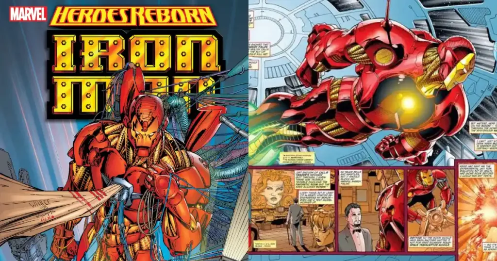 Iron Man Comics is somewhere like Iron Man Rebuilt