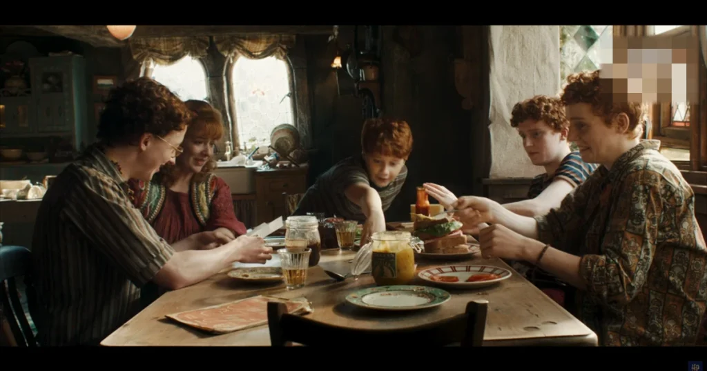 The Weasley Mail Scene & The Burrow in Harry Potter Teaser