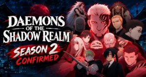 Daemons of the Shadow Realm Season 2 Officially Announced: Release Window, Studio Bones Teaser, & Manga Guide