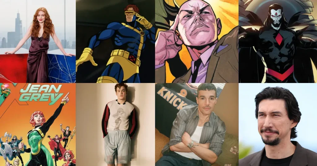These are some of the new casts of MCU X-Men Reboot