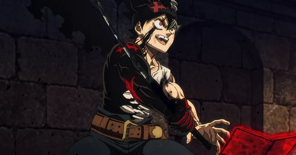 Asta in Black Clover Season 2.