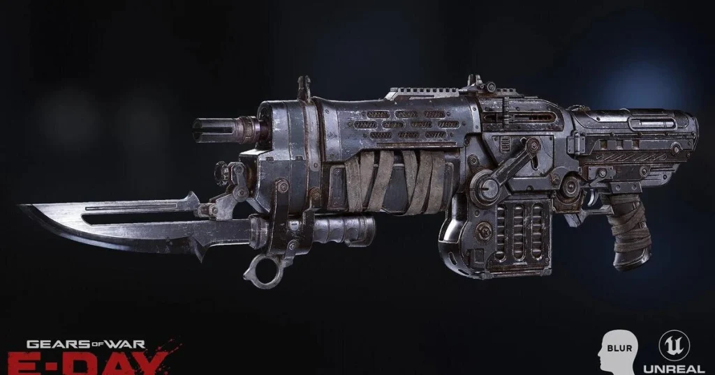 Gear of War e-Day Weapon Lancer MK1