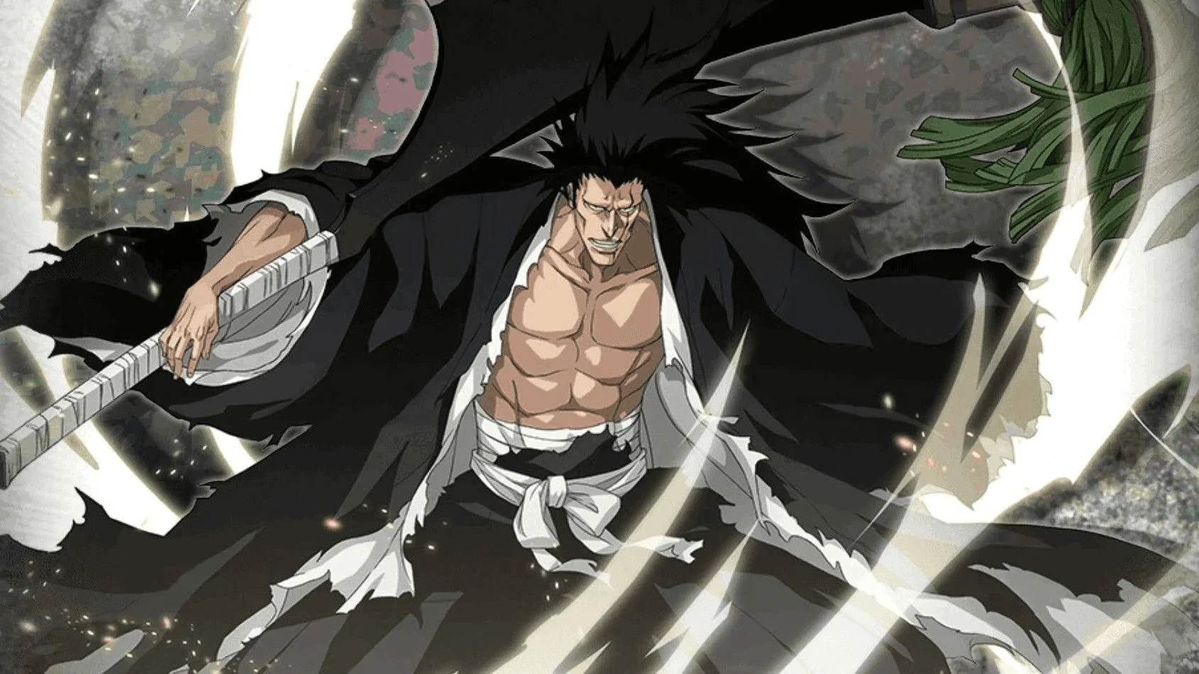 Zenpachi has the one of the Strongest Swords